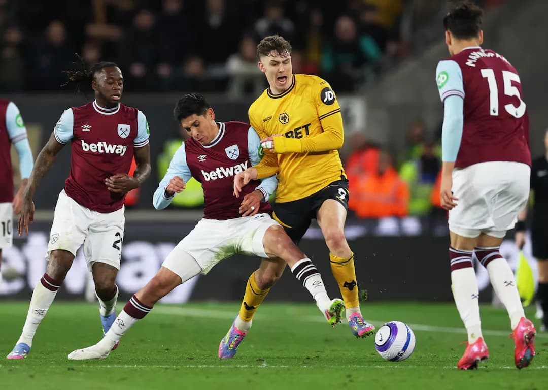 Premier League : West Ham face à Wolves, la lutte pour le maintien en sursis