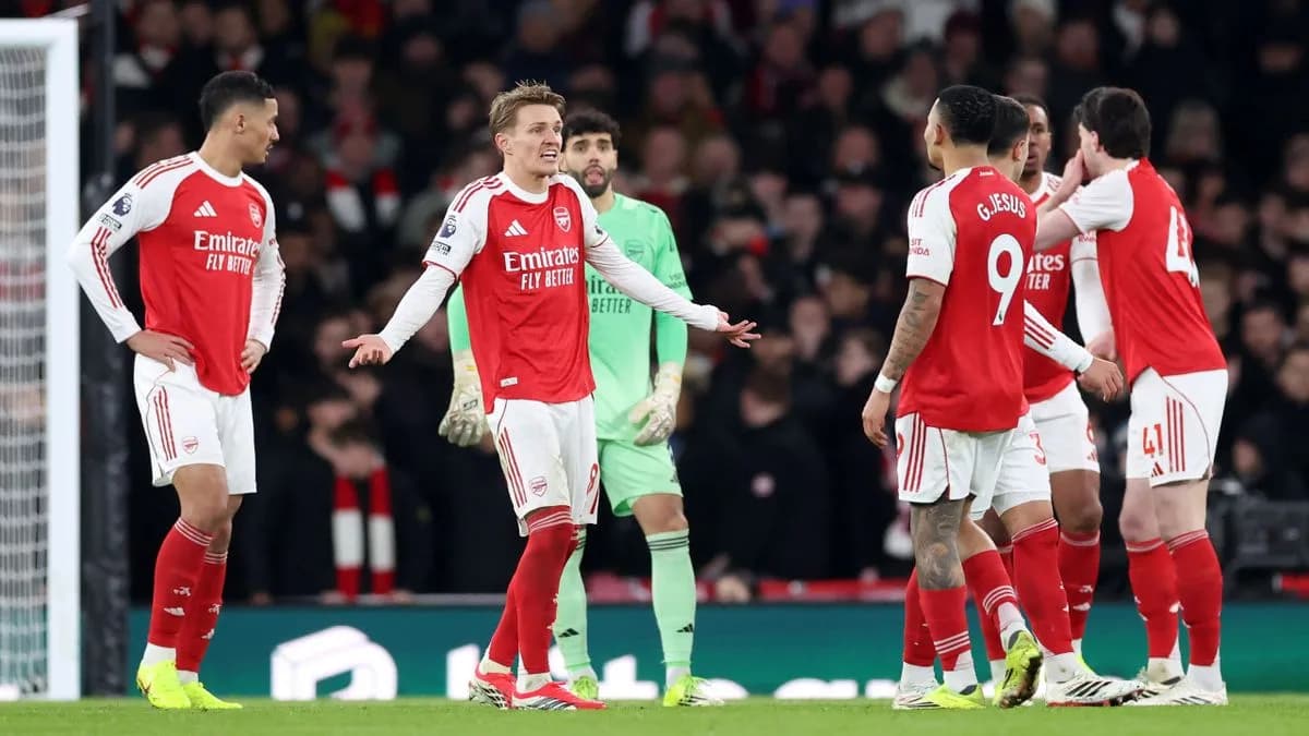 Arsenal chute face à Bournemouth : un coup de tonnerre dans la course au titre en Premier League