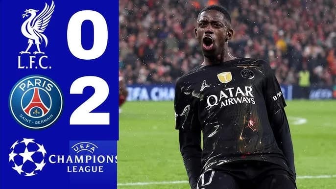 Dembélé brille, le PSG se qualifie à Liverpool et conforte sa position en Ligue 1