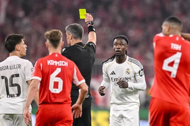 Eduardo Camavinga sous le feu des critiques après son exclusion face au Bayern en Ligue des champions